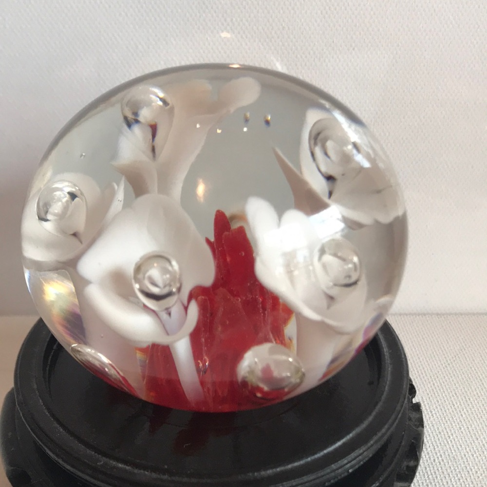 Bob St.Clair Glass Paperweight